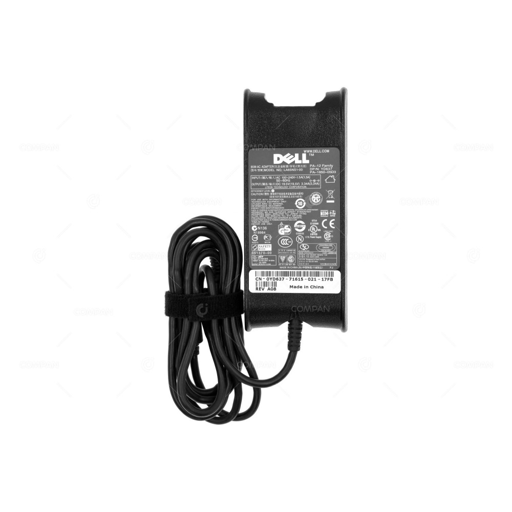 YD637 DELL AC ADAPTER 19,5V 3,34A 65W -